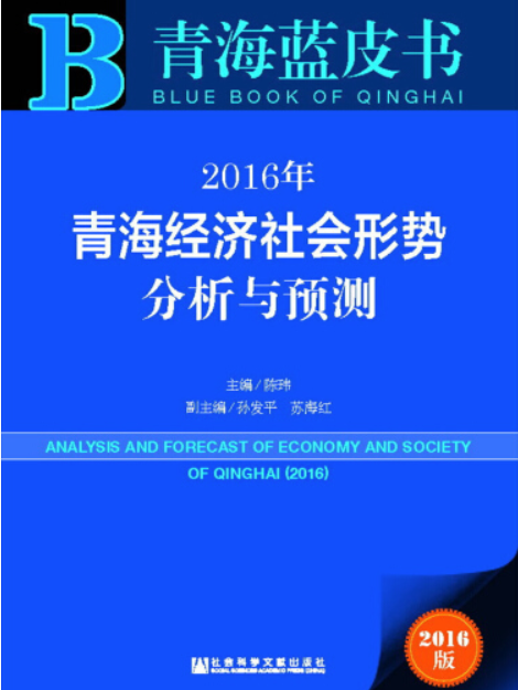 2016年青海經濟社會形勢分析與預測