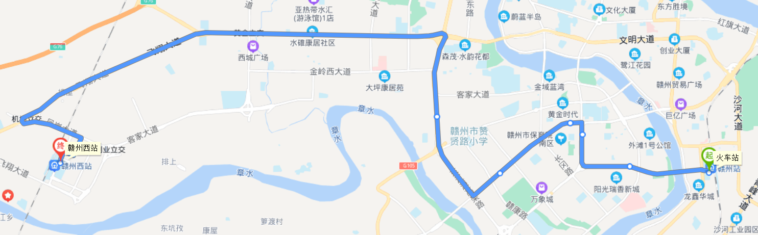 贛州公交D2路