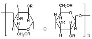 羥丙基甲基纖維素（HPMC） 分子圖