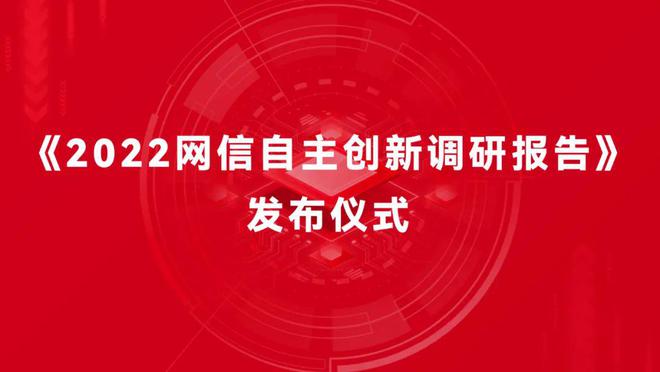 2022網信自主創新調研報告