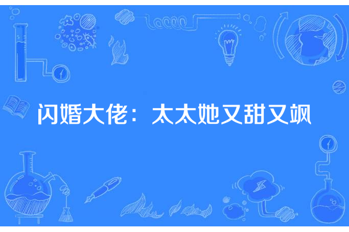 閃婚大佬：太太她又甜又颯