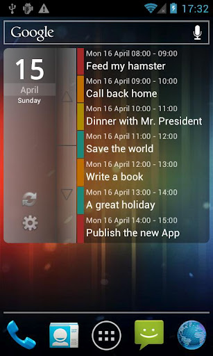 Clean Calendar Widget Pro