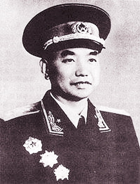 1955年被授予上將軍銜的蕭克將軍