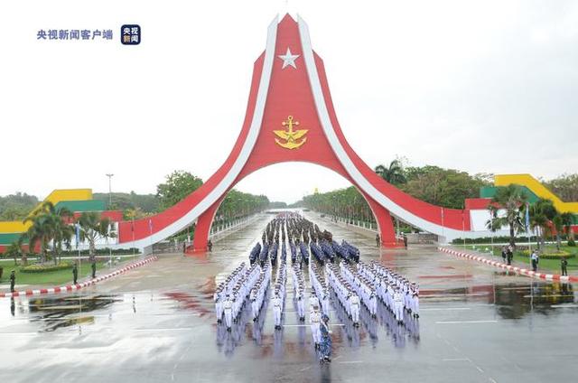 緬甸第77屆建軍節閱兵儀式