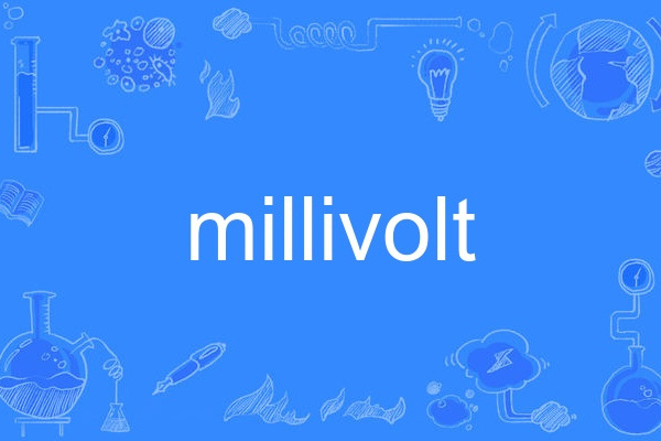 millivolt