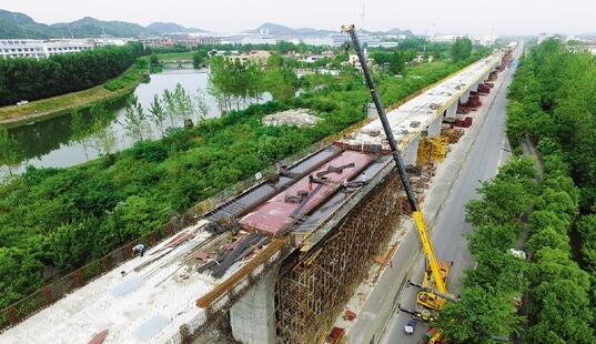 建設中的杭州捷運16號線