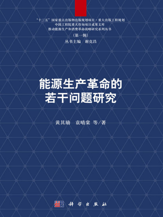 能源生產革命的若干問題研究