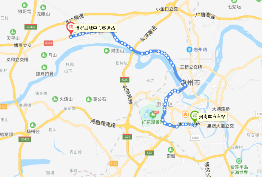 惠州公交惠城L1路