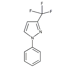 1-苯基-3-（三氟甲基）吡唑的分子結構