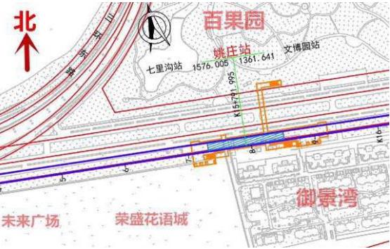 百果園站位置及結構