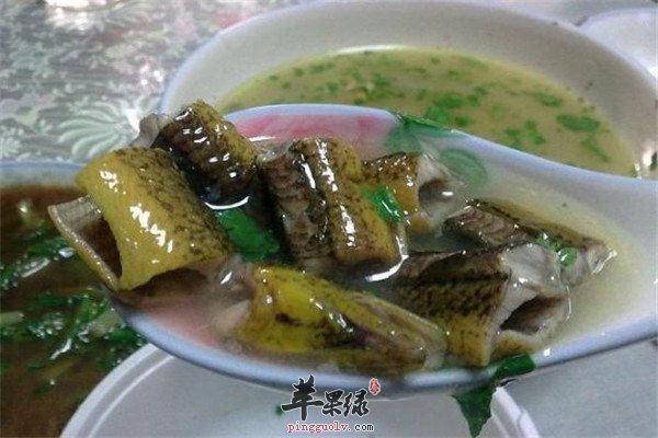 生菜疙瘩鱔魚湯