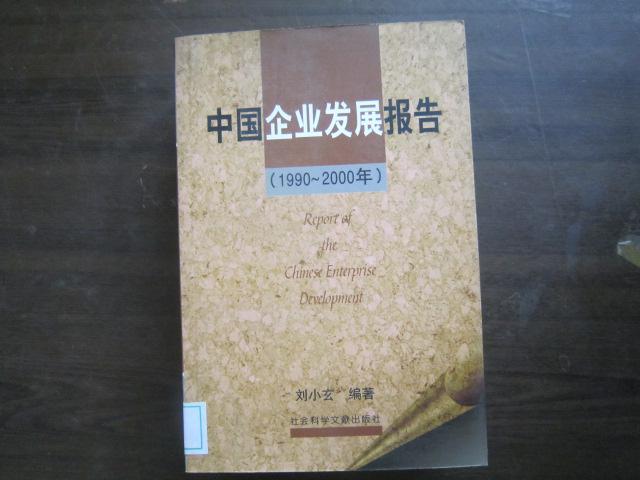 中國企業發展報告： 1990-2000年