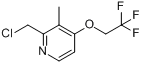 2-氯甲基-3-甲基-4-（2,2,2-三氟乙氧基）吡啶