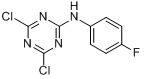 2,4-二氯-6-（4-氟苯胺基）-1,3,5-三嗪