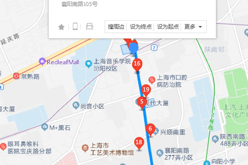 襄陽南路105號