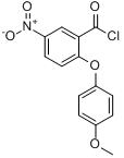 2-（4-甲氧基苯氧基）-5-硝基苯-1-羰醯氯