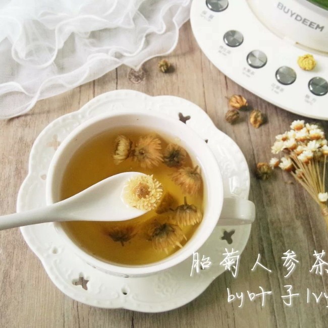 菊花人參茶