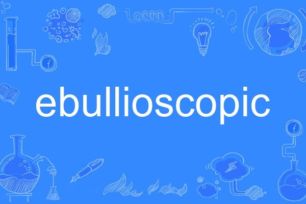 ebullioscopic