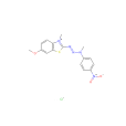 6-甲氧基-3-甲基-2-[3-甲基-3-（4-硝基苯基）-1-三嗪基]苯並噻唑翁氯化物