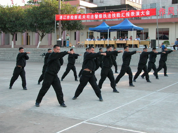 司法警察大練兵