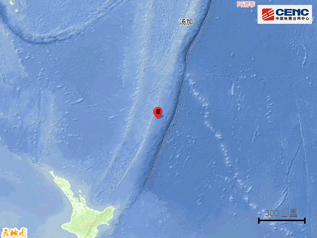 4·1克馬德克群島地震