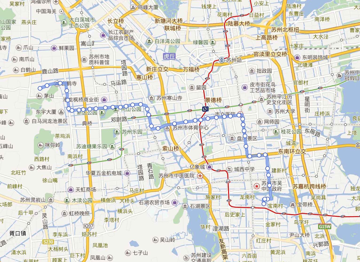 蘇州公交308路