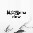 其實是shadow