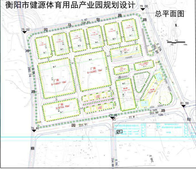 產業園平面設計圖