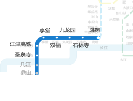 重慶市郊鐵路江跳線