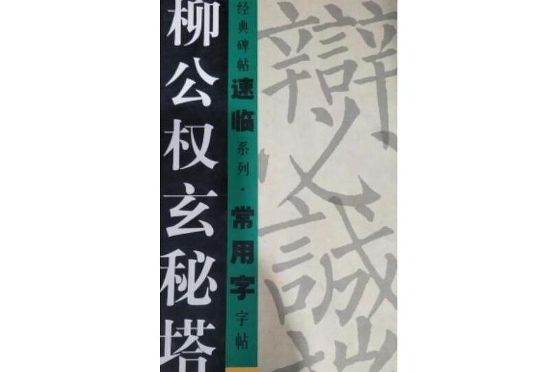 柳公權玄秘塔碑(2008年江西美術出版社出版的圖書)