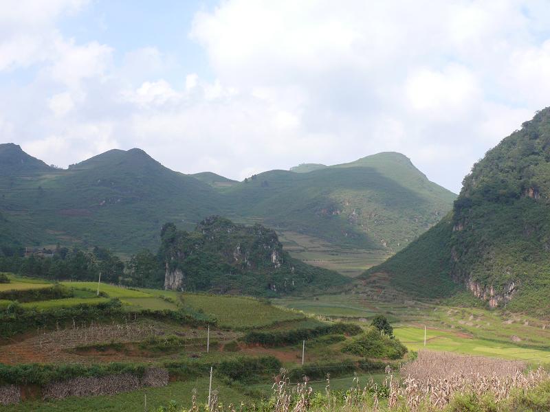 上同佐自然村 耕地