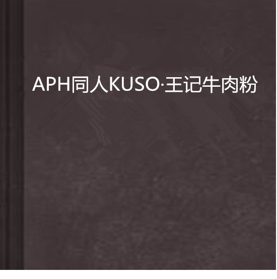 APH同人KUSO·王記牛肉粉