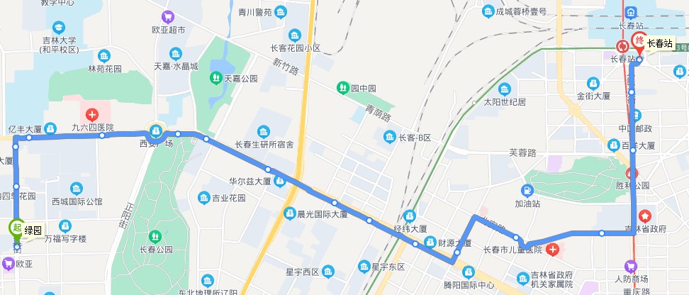 長春公交Z224路