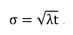 機率分布標準偏差