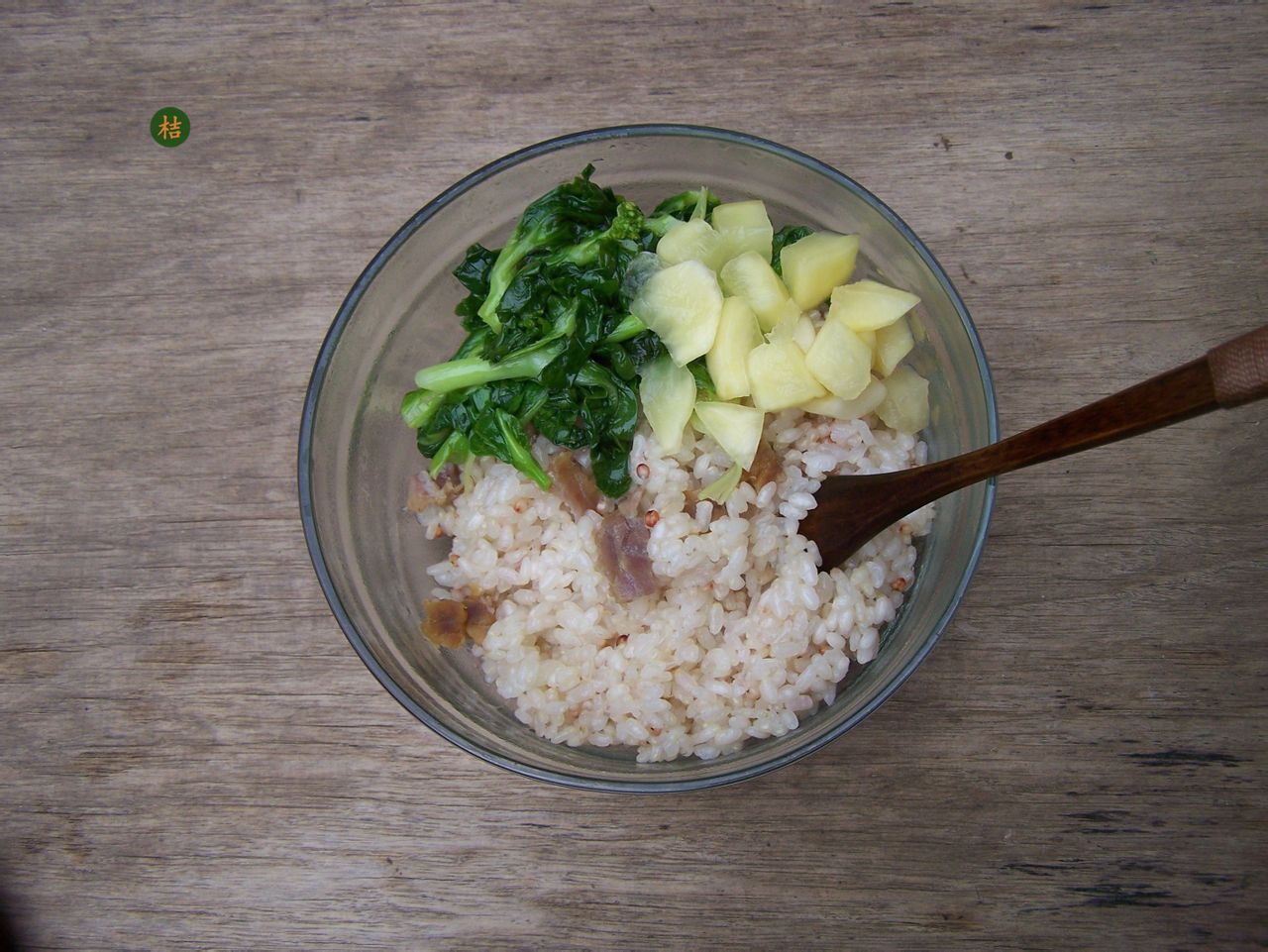 臘肉高粱糯米飯