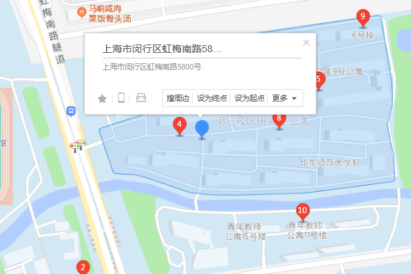 虹梅南路5800號