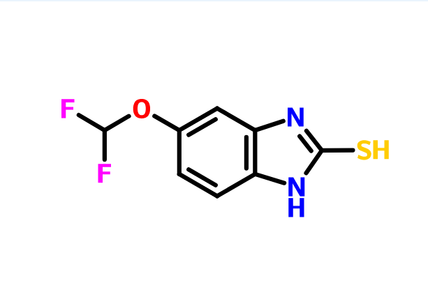 5-二氟甲氧基-2-巰基-1H-苯並咪唑