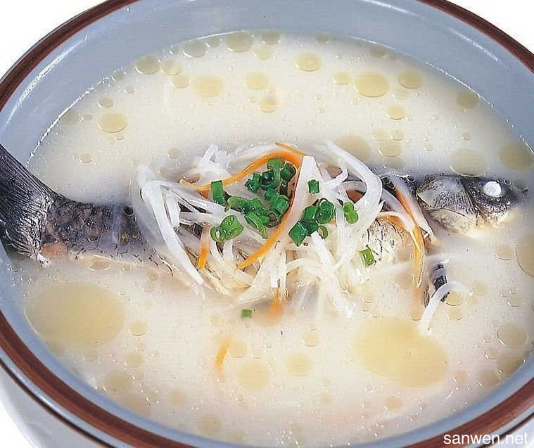 鯽魚麵湯