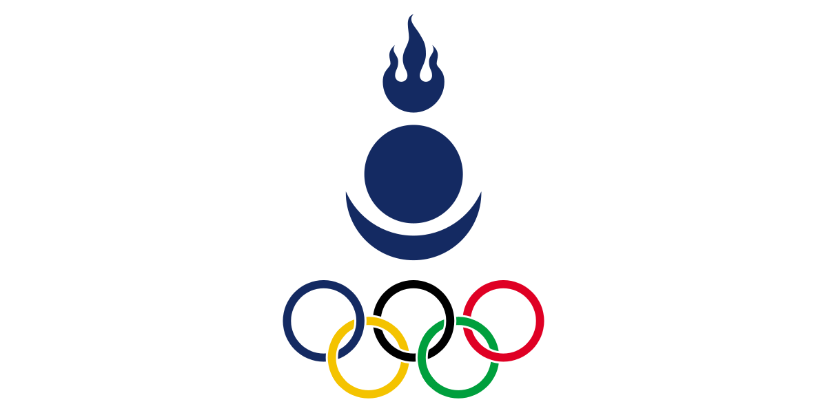 蒙古國奧林匹克委員會旗幟