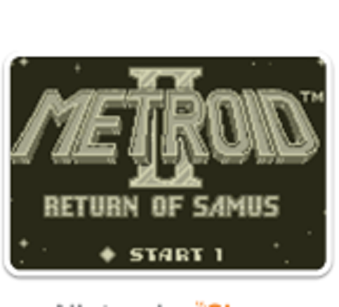 metroid 2 遊戲logo