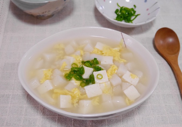 豆腐蛋湯