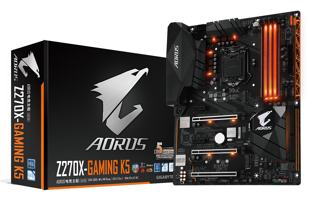 技嘉AORUS Z270X-Gaming K5