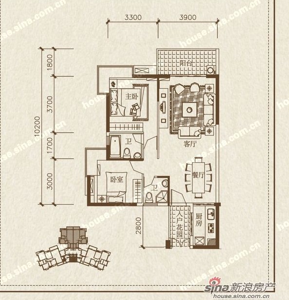 昌茂·城邦戶型圖