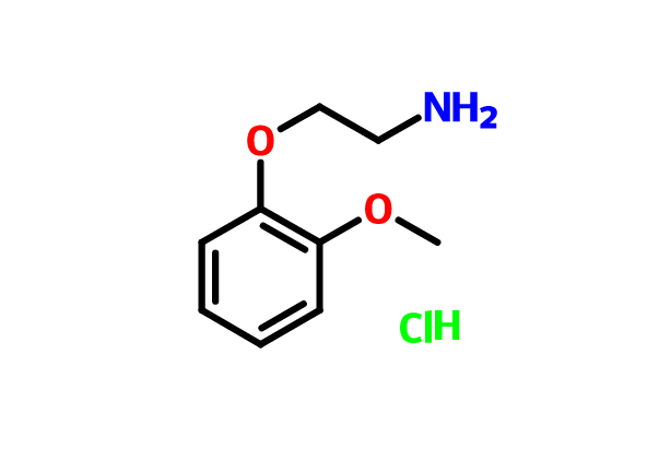 2-甲氧基苯氧基乙胺鹽酸鹽