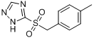 3-[（4-甲基苯甲基）磺醯基]-1H-1,2,4-三唑