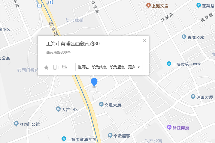 西藏北路800號