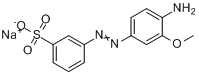 4-氨基-3-甲氧基偶氮苯-3\x27-磺酸鈉鹽