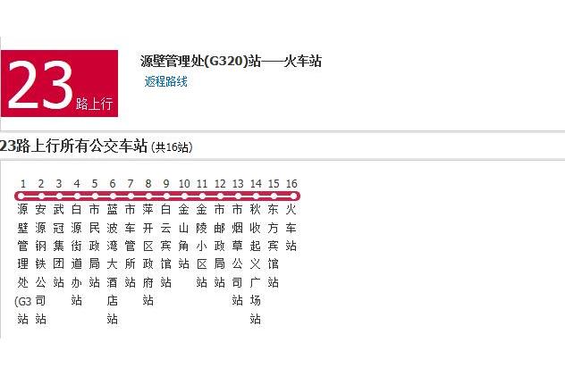 萍鄉公交23路