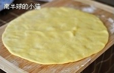 椰香桃子塔