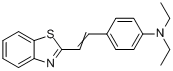2-對二乙氨基苯乙烯基苯並噻唑